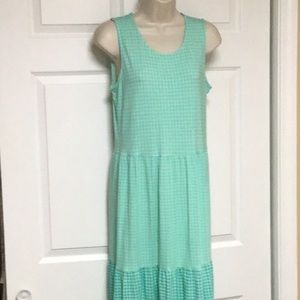 Lands End cotton blend dress, S